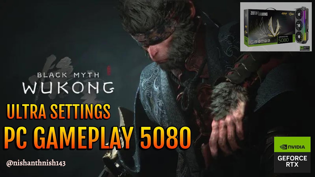 Black Myth: Wukong | Ultra Cinematic Gameplay on NVIDIA 5080 🔥