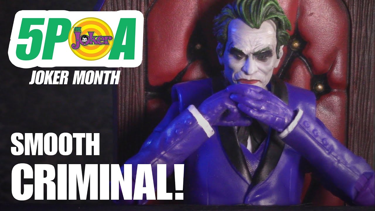 McFarlane Toys DC Multiverse Batman: The Three Jokers  Criminal - 5POA Action Figure Review Headswap