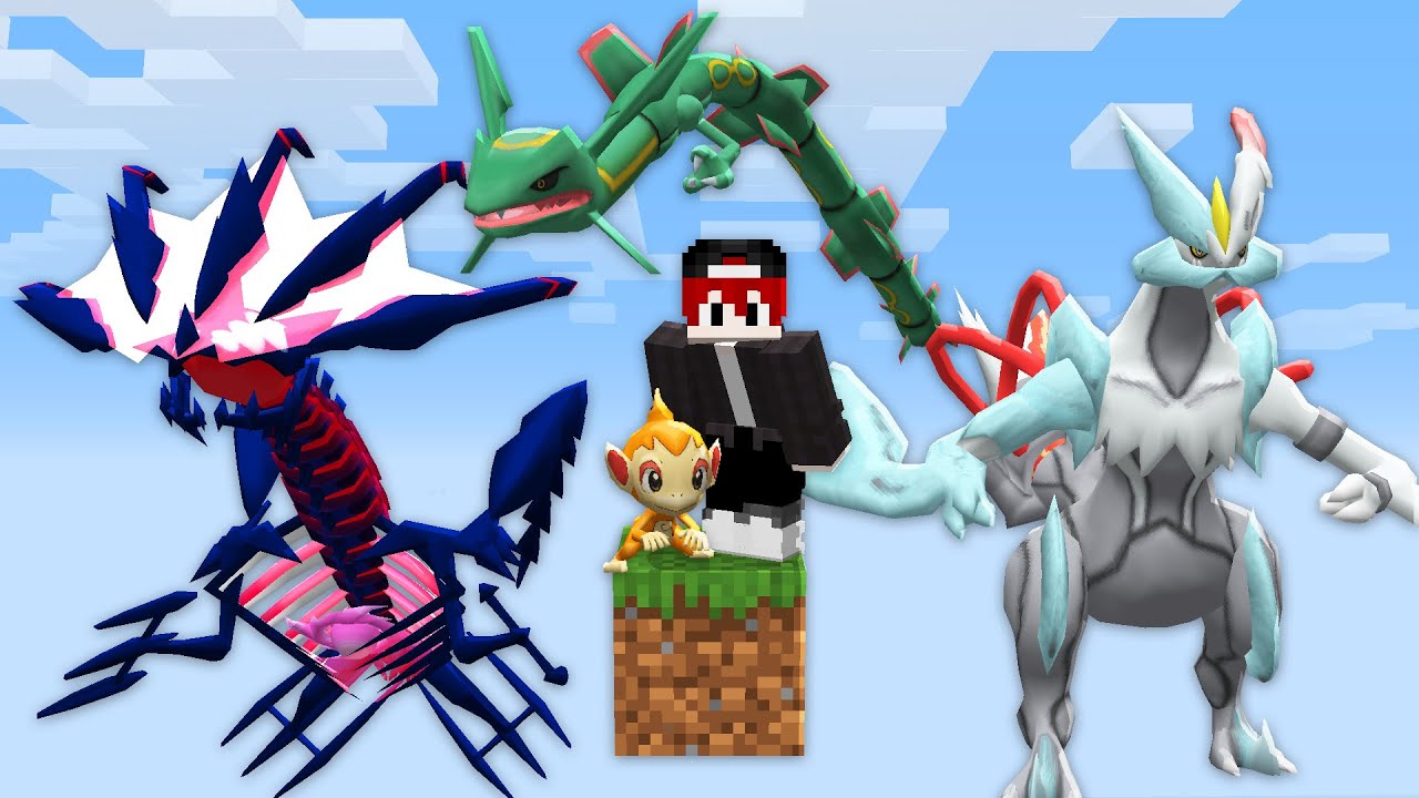 Desafio em Apenas 1 BLOCO no Minecarft Pixelmon