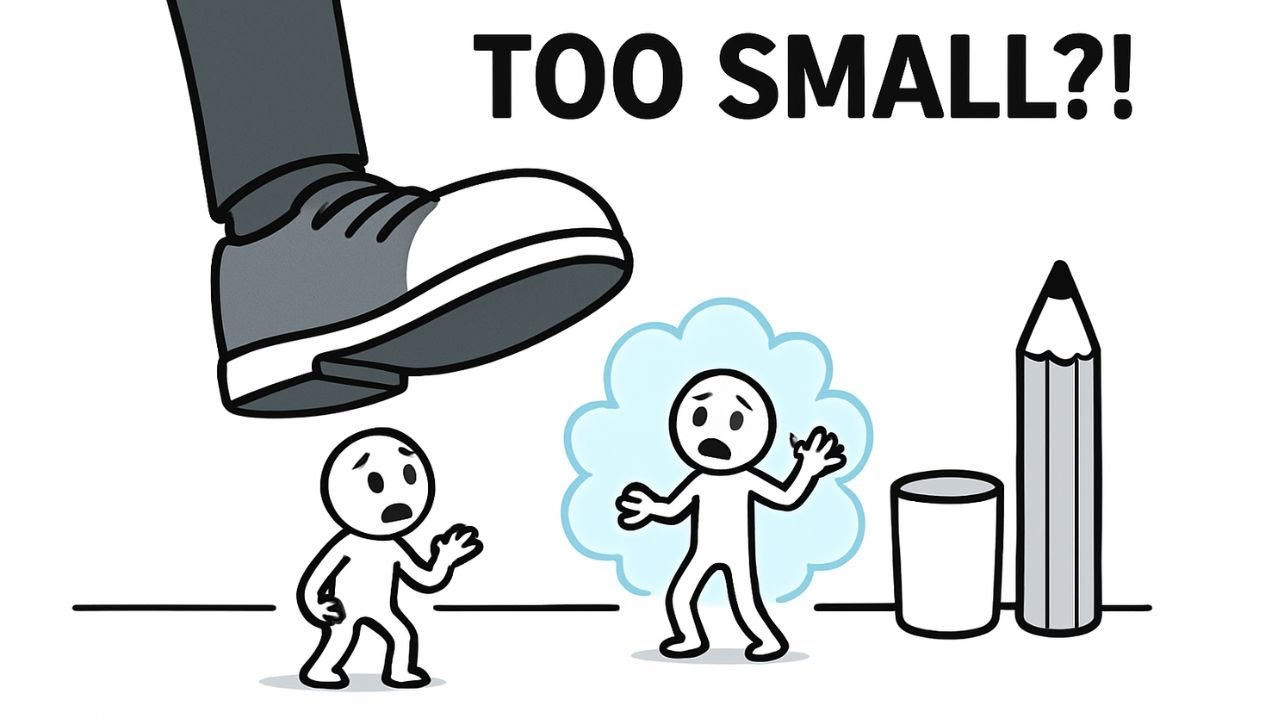 What If You Shrunk 1 cm Every Second?