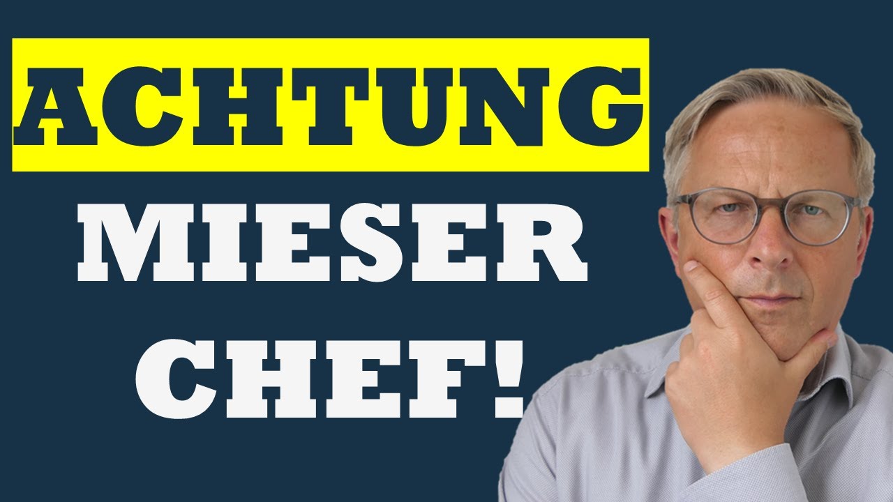 So entlarvst Du einen schlechten Chef, BEVOR du den Vertrag unterschreibst!