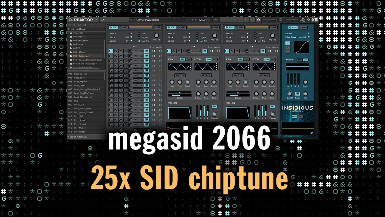 zircon - megasid 2066 (SID / C64 chiptune)