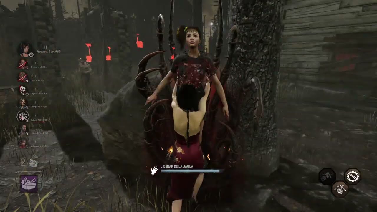 Dead by Daylight 2 vs 8 Muy Raro ese Oni.. 😱 Aún así nos Fuimos 