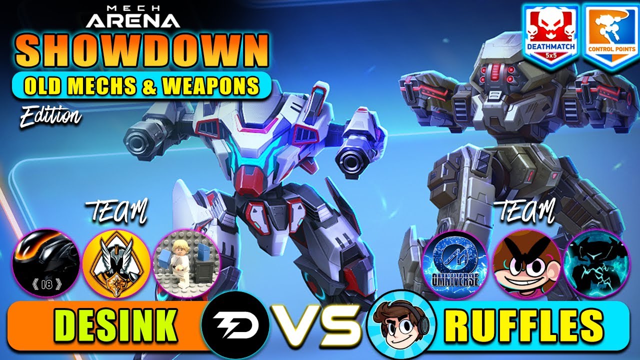 Mech Arena Showdown#4 - CPC | 5v5 | Old Mechs & Weapons Edition ft. @RuFFlesMA