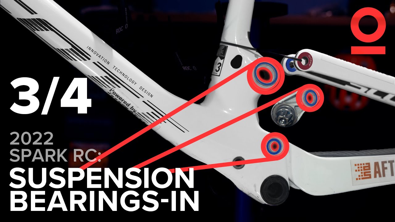 Pressing In Suspension Bearings  - Scott Spark RC Maintenance