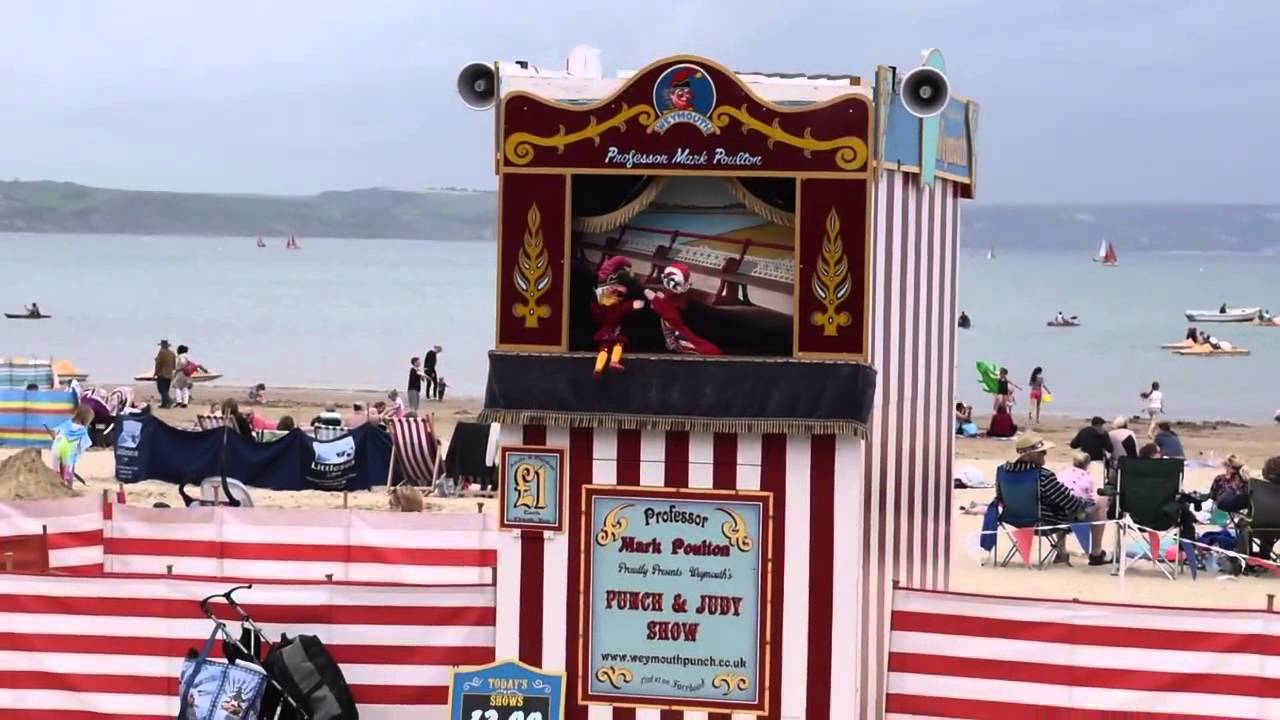 Punch and Lovely Judy in Weymouth