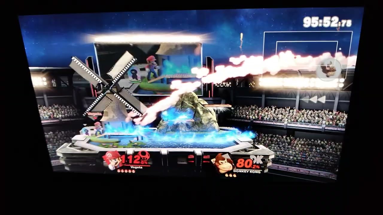 Mario vs Donkey Kong in Pokémon Stadium Super Smash Bros Ultimate On Nintendo Switch 
