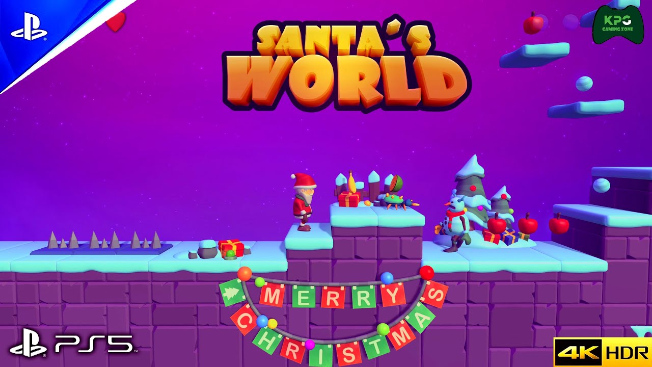Santa's World (PS5) - Gameplay 4K