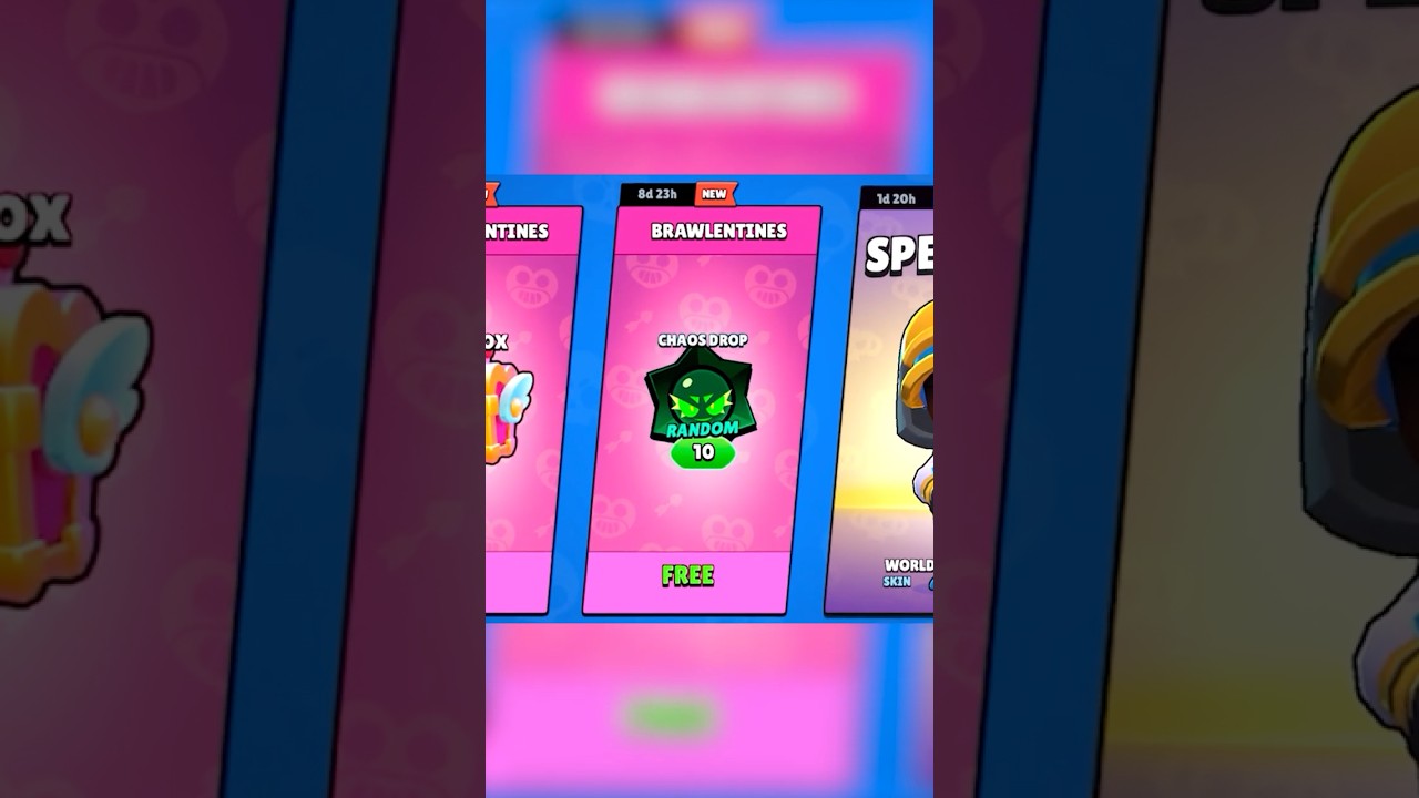 10 CHAOS DROPS!!😍🔥 #brawlstars