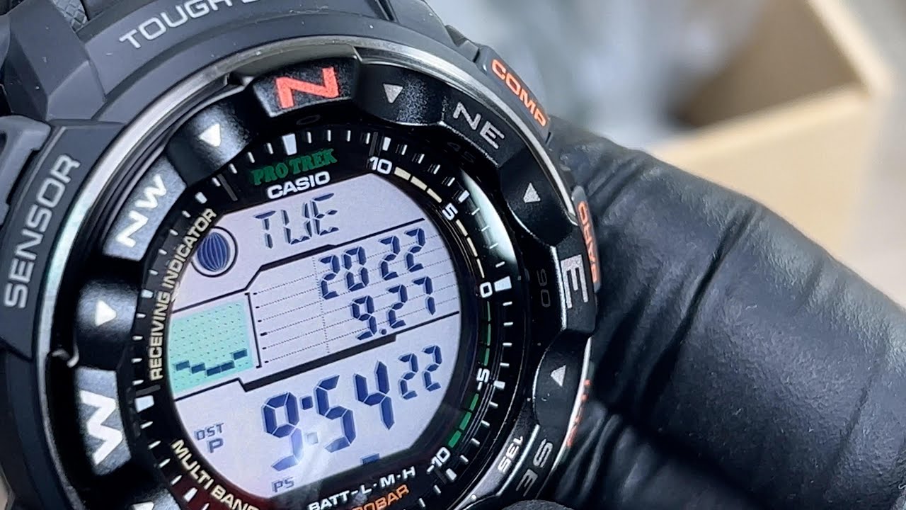 Casio Pro Trek PRW-2500R Reseña