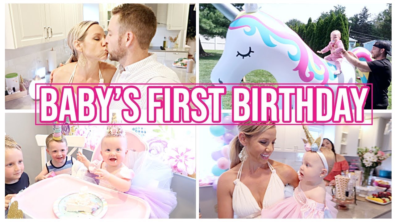 BABY'S FIRST BIRTHDAY // BEASTON FAMILY VIBES