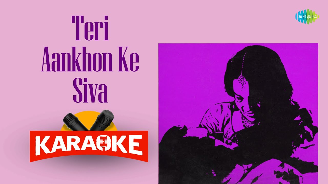 Teri Aankhon Ke Siva - Karaoke with Lyrics | Mohammed Rafi | Madan Mohan | Majrooh Sultanpuri