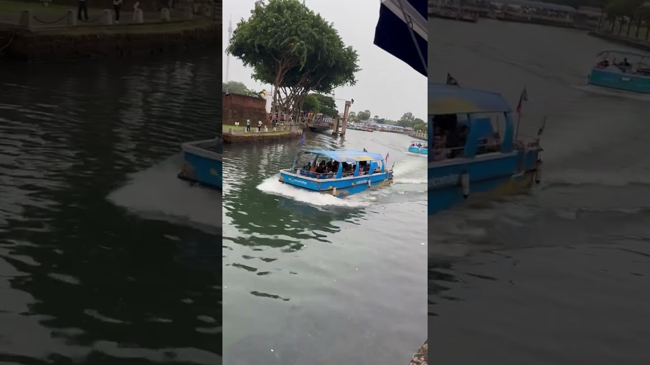 Melaka river cruise #melakarivercruise #melakaattractions