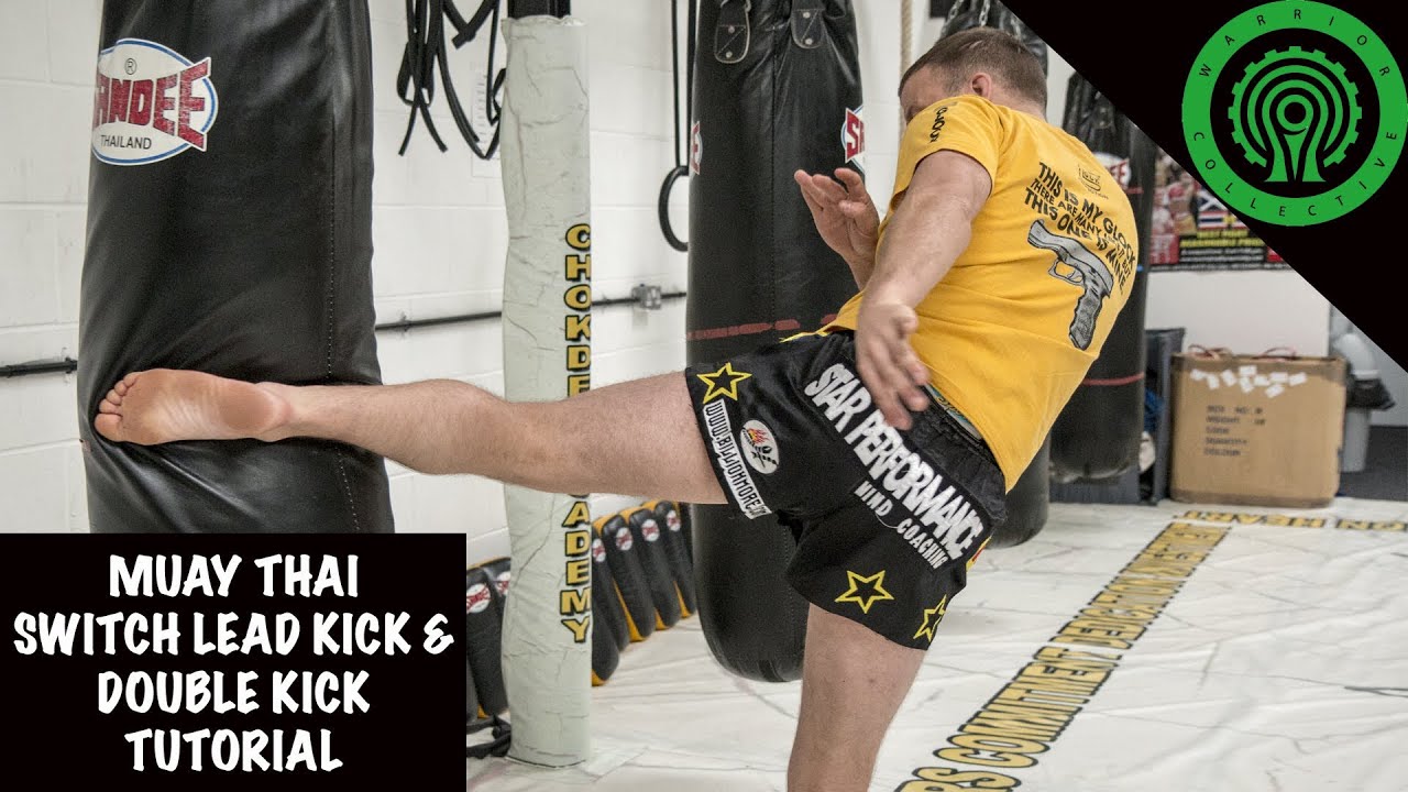 Muay Thai Switch Kick/Double Kick Tutorial