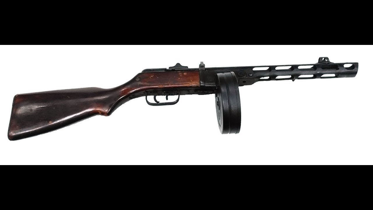 Пистолет-пулемёт Шпагина\Submachine gun Shpagin