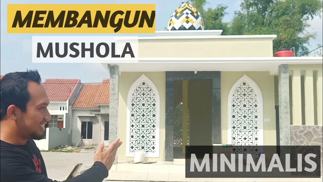 Developer property pemula - Mushola Minimalis developer properti syariah