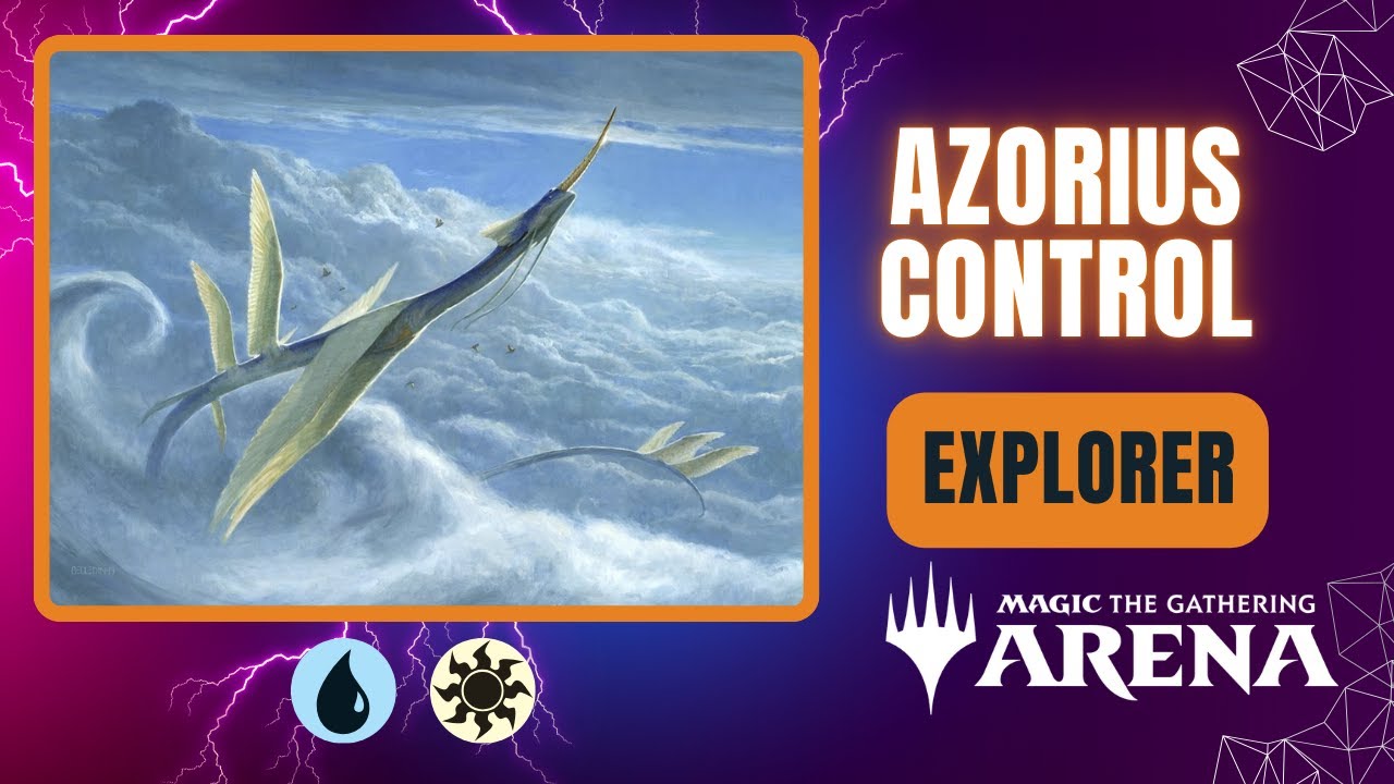 💧🔆 Azorius Control | Explorer / Pioneer | MTG Arena Gameplay | PIO | BO1