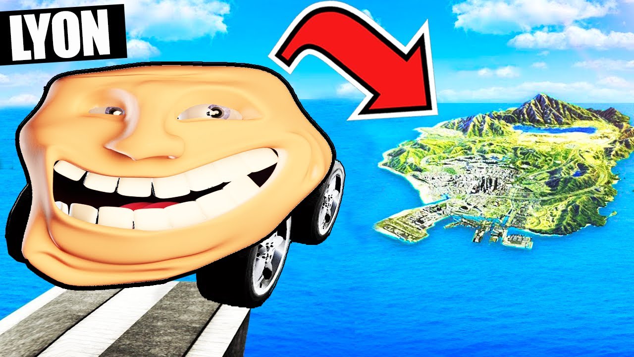SALTO LA MEGA RAMPA TROLL SU GTA5!!