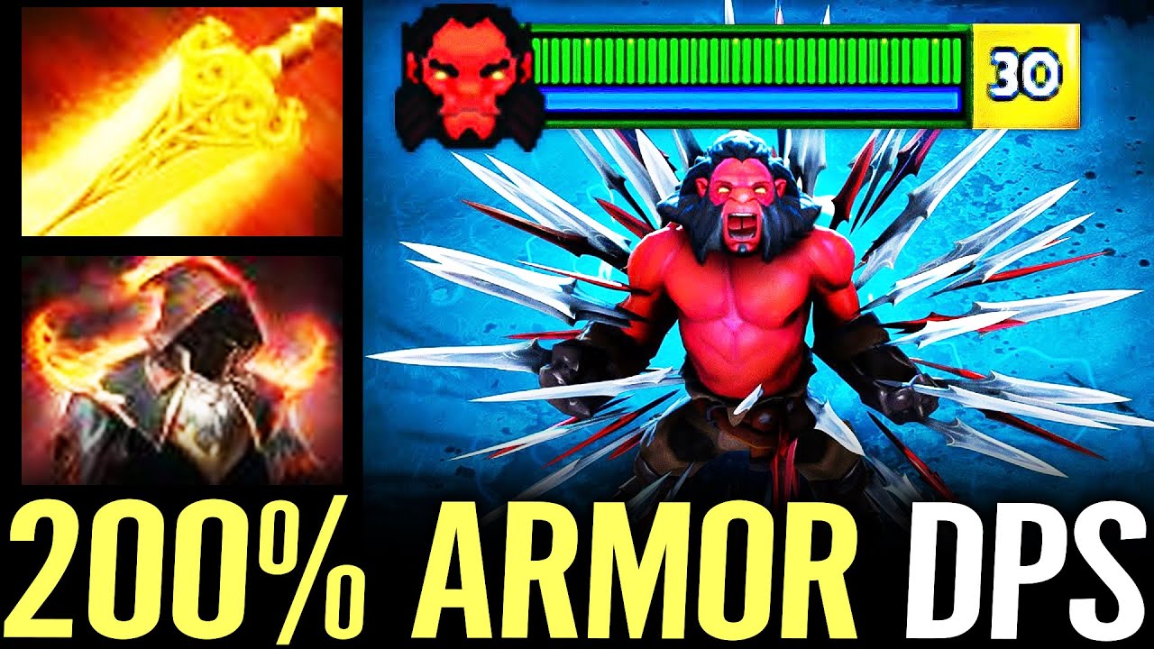 🔥 AXE Radiance + Cloak of Flames 300 DPS vs NAGA — 200% Armor as DPS Cancer Offlane Build Dota 2 Pro