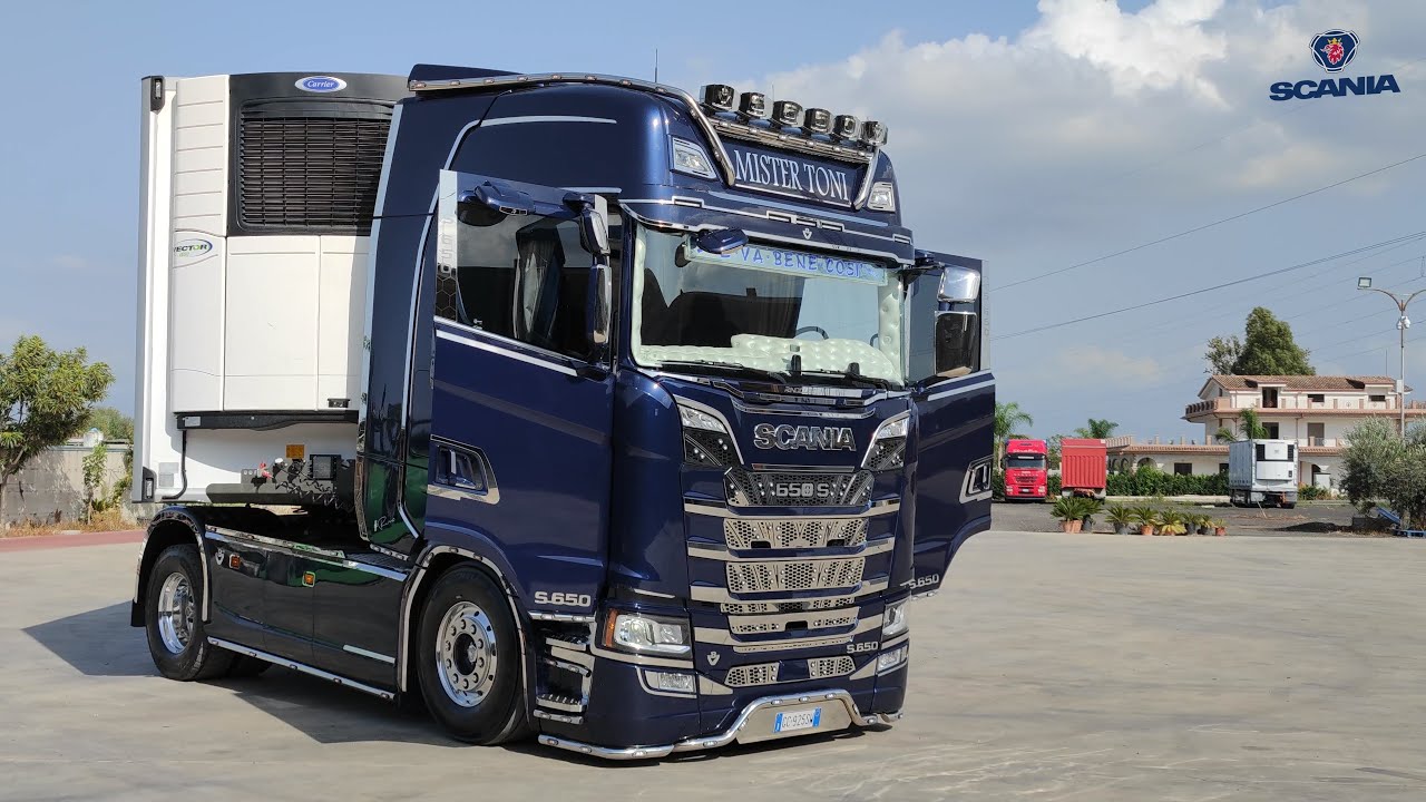 4k Scania S650 HP V8 Power + Trailer + Interior - Next Generation