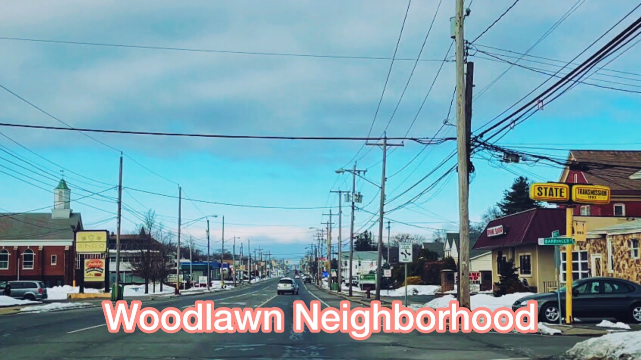 Driving Around Woodlawn Neighborhood in Schenectady, New York - One of Our Viewers Suggested.