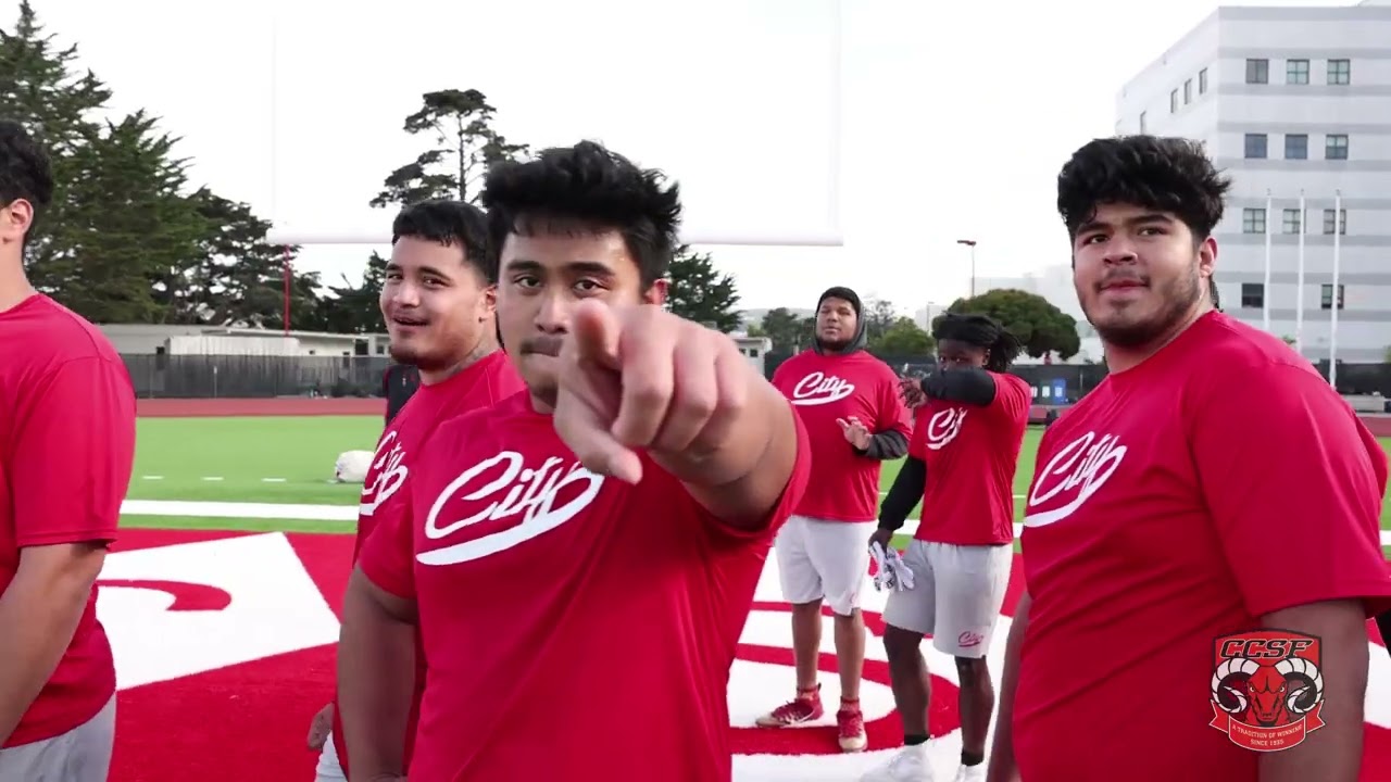 Elite Football Training Video CCSF Football Team 2022