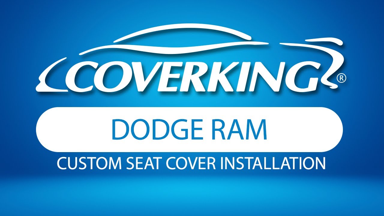 How to Install 2019-2024 RAM 1500 Rebel Custom Seat Covers | COVERKING&reg;