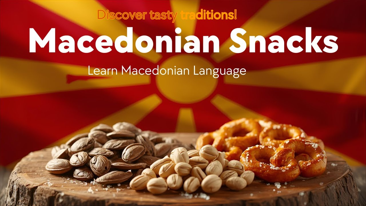 Macedonian Snacks | Learn Macedonian Language🎙️