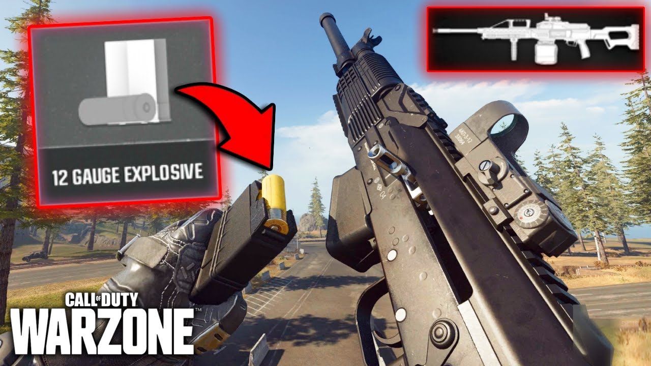 Explosive Shotgun and Solid PKP Pecheneg Loadout in Warzone Win Gameplay