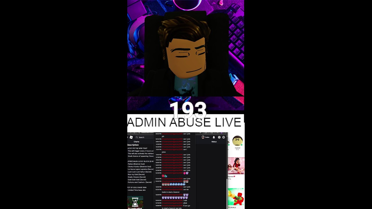 99 NIGHTS IN THE FOREST ADMIN ABUSE UPDATE (2X DIAMONDS) #shorts