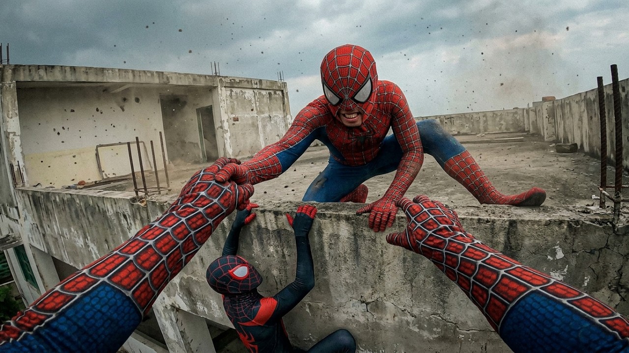 TEAM SPIDER-MAN IN REAL LIFE || LIVE ACTION STORY SEASON 2 ( Funny Action Real Life )
