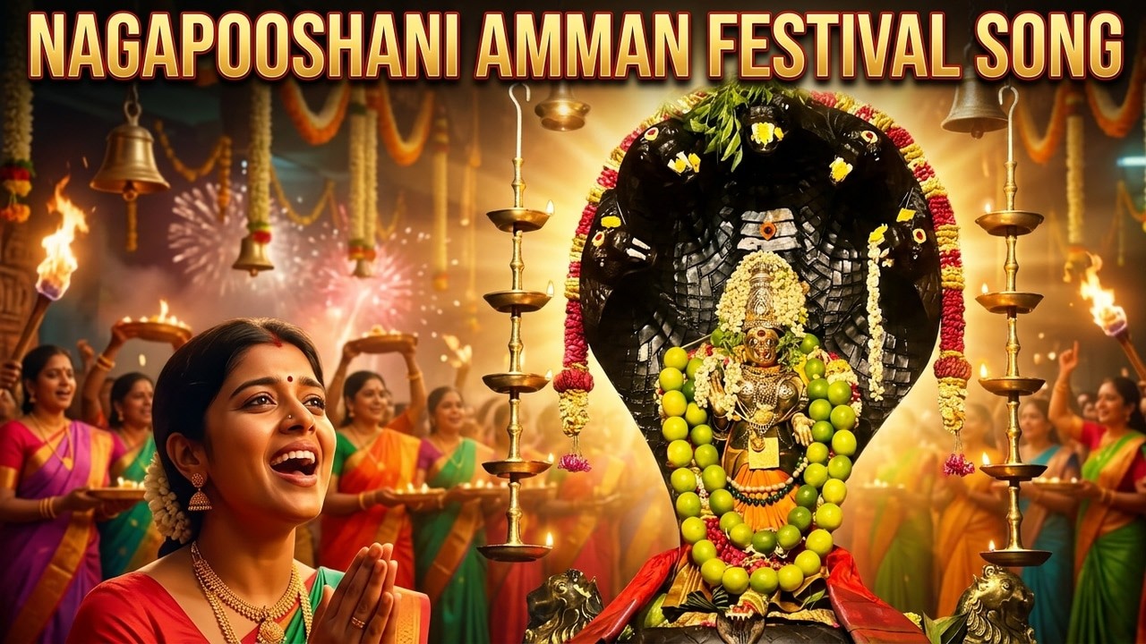 Nagapooshani Amman Festival Song | Tamil Devotional Kalyana Ragam | Temple Celebration