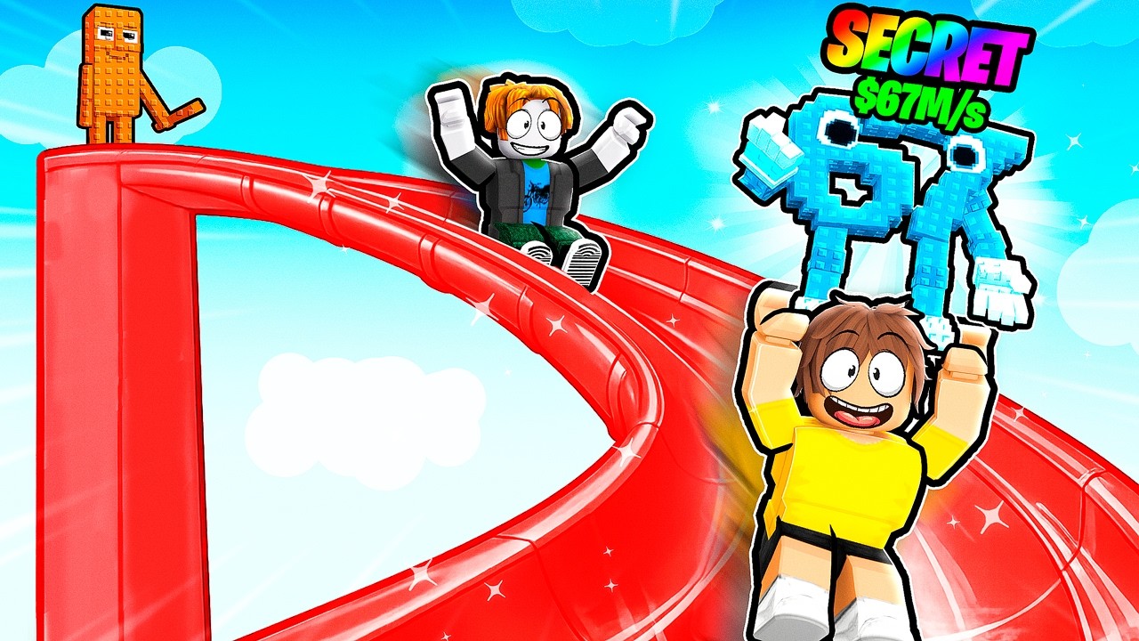 SLIDE FOR BRAINROTS! (Roblox)