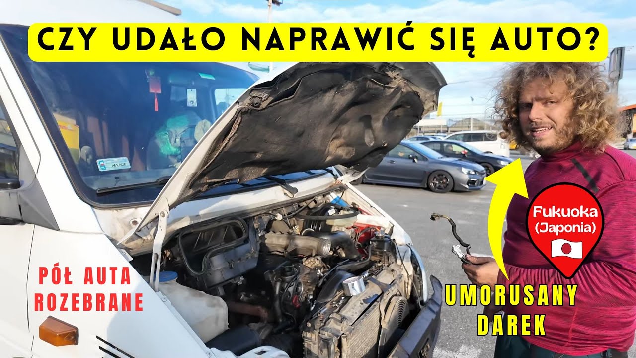 [166] Naprawa kampera w Japonii bez warsztatu… czy to był błąd? 🚐🔧 🇯🇵  ⛩ Kamperem przez świat 🚐