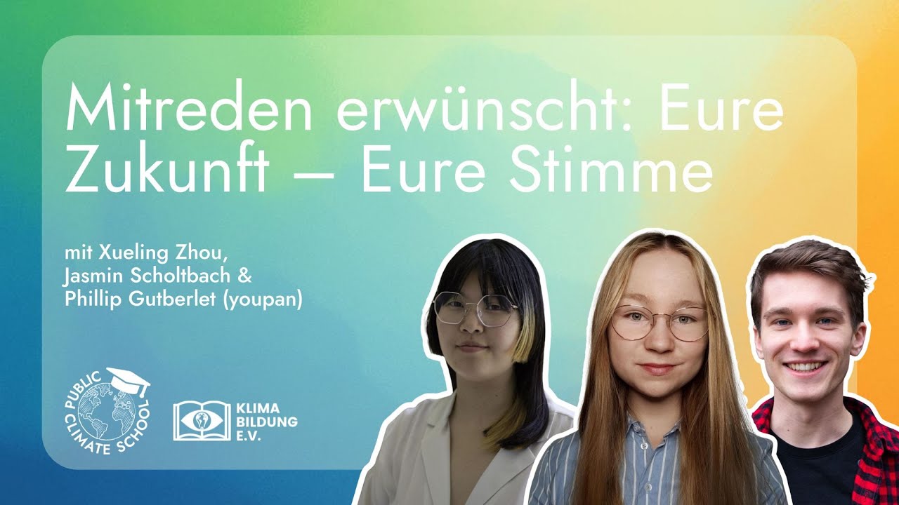 Mitreden erwünscht: Eure Zukunft – Eure Stimme mit dem youpaN | PCS 2025