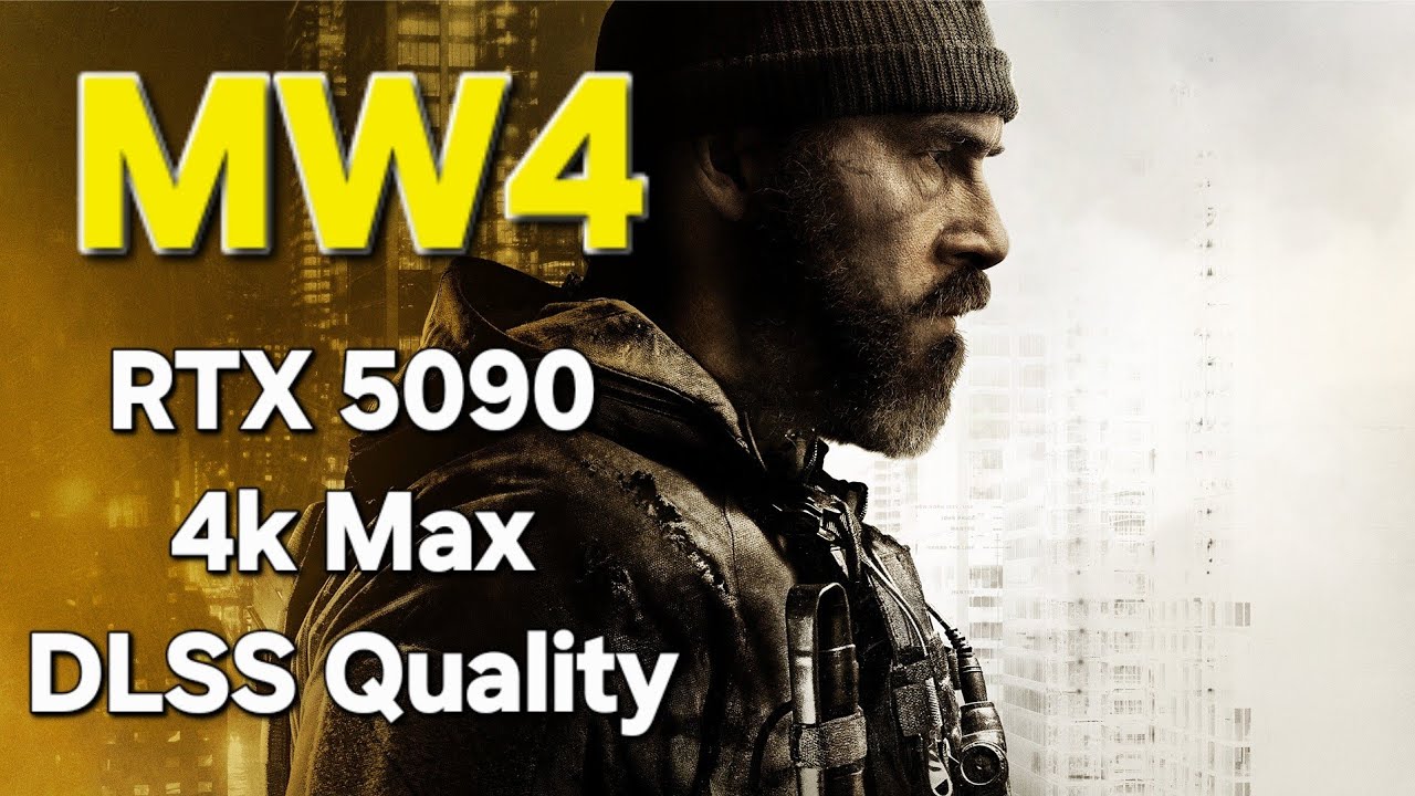 Modern Warfare 4 RTX 5090: ультранастройки, трассировка лучей, 4K, DLSS Quality, падение до 30 FPS