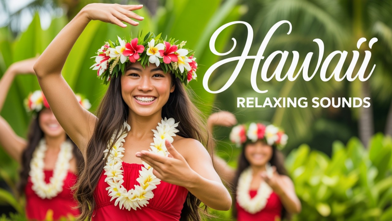 Beautiful Hawaiian Instrumental Music for Work, Study & Reading | Hawaii 4K✅🎶
