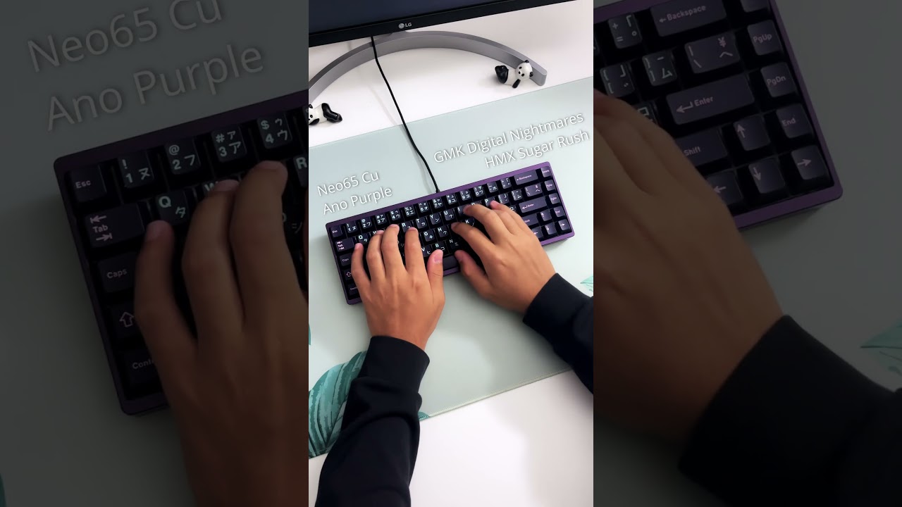 Neo65 Cu x Hmx Sugar Rush  #mechanicalkeyboard #lofi #soundtest