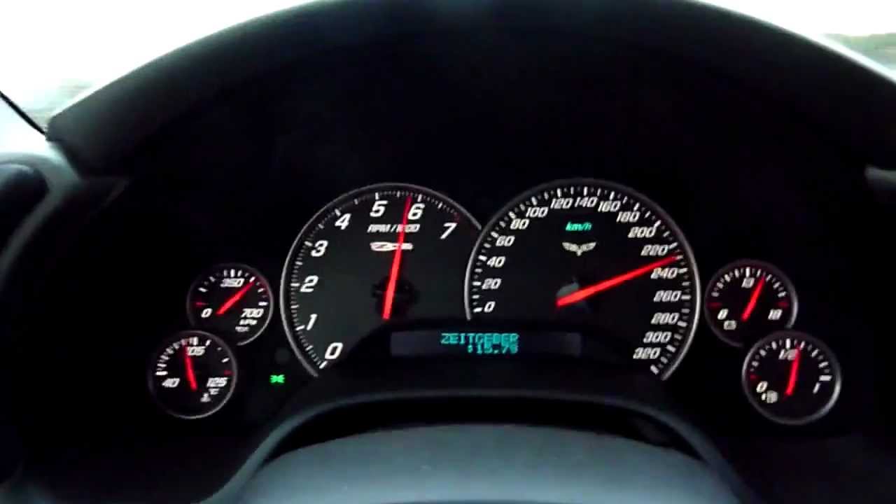 WWW.FB.COM/MAENNERSPIELZEUGE Corvette Z06 0-200 0 - 300 km h Zeit 348 kmh 216 mph HD Autobahn ZR1