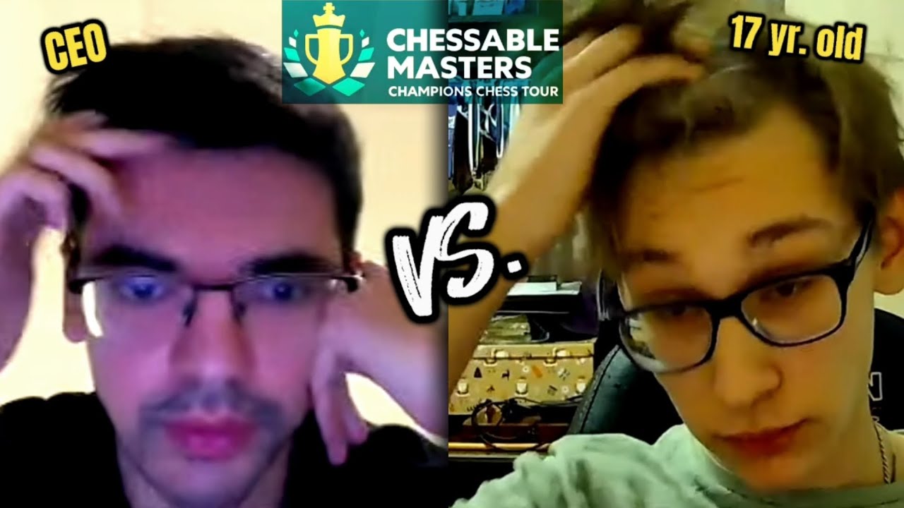 Anish Giri as Official CEO of Chesscom against 17 yr Old Chess Prodigy Denis Lazavik | CRAZY MATCH 😱