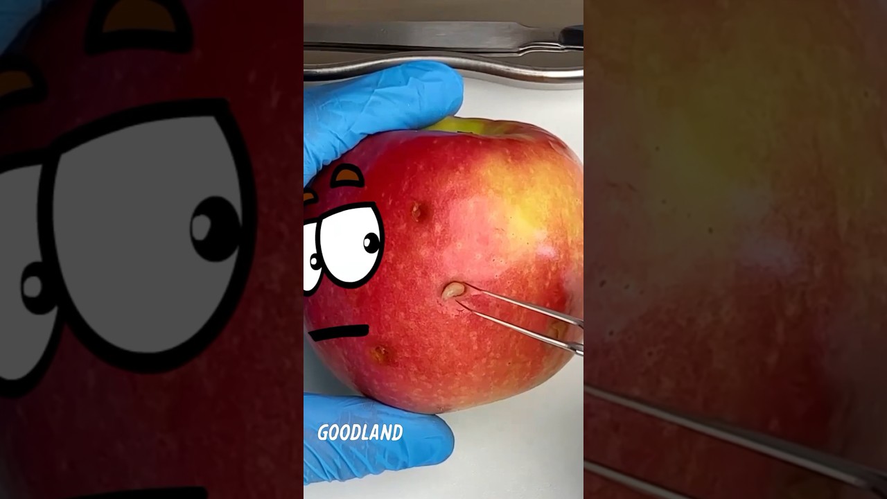 Goodland | Apple surgery 😳#goodland #shorts #doodles #doodlesart