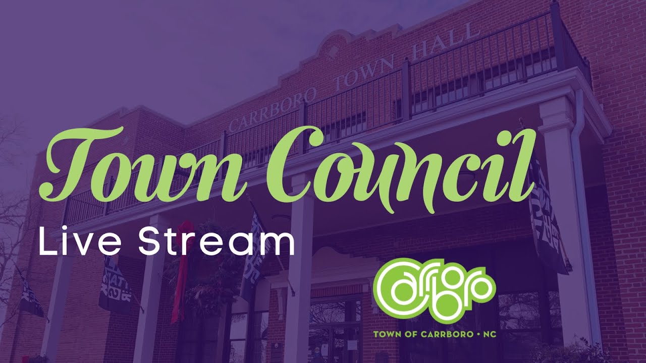 Carrboro Town Council Meeting - April 15, 2025