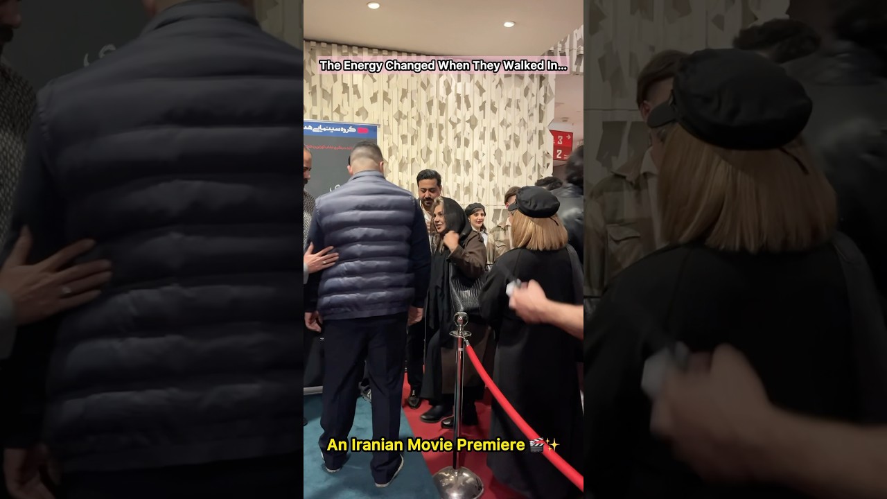 The Energy Changed When They Walked In&hellip; | Iranian Red Carpet Night 🎬✨