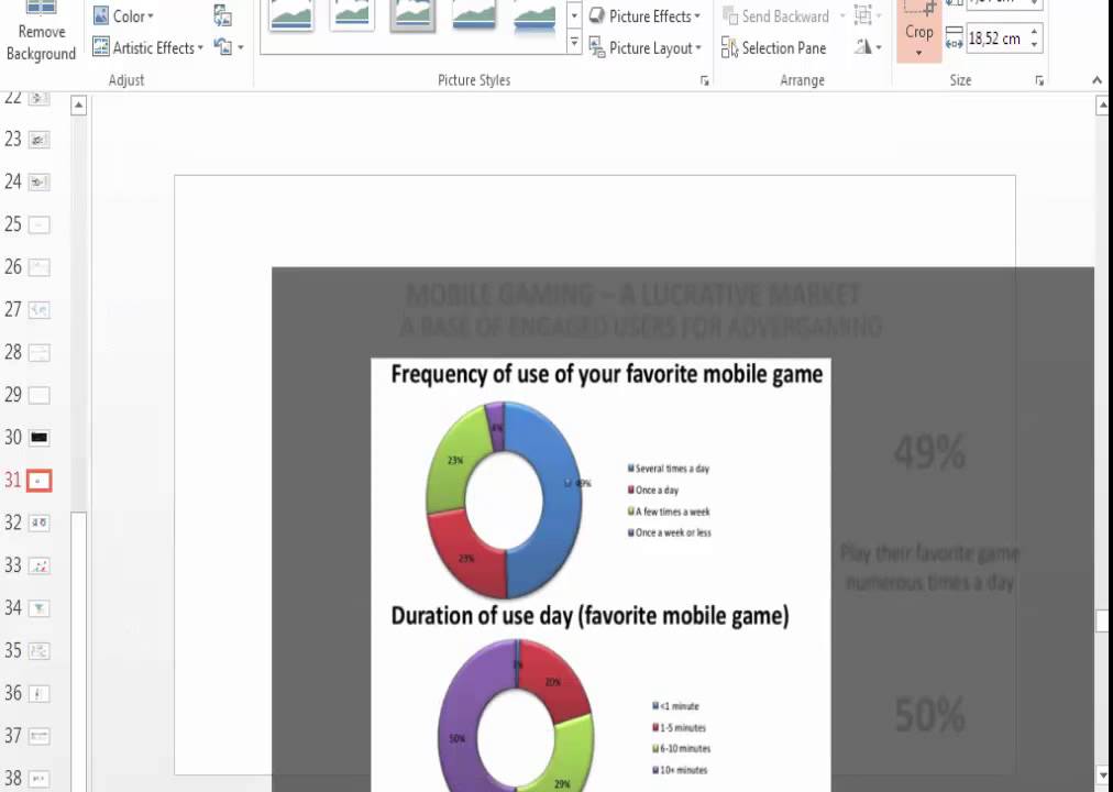 Como cortar e editar imagens no Power Point