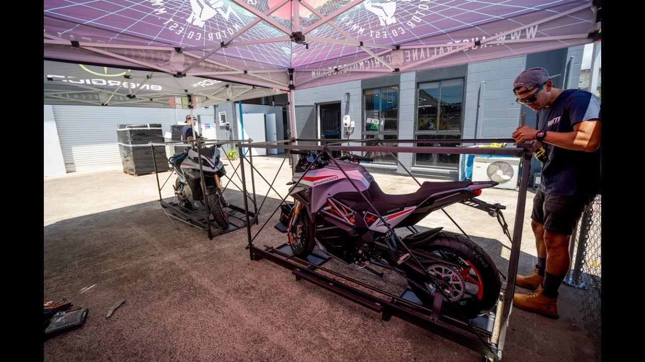 First delivery of 2023 Energica Motorcycles in Australia | Australian Electric Motor Co.