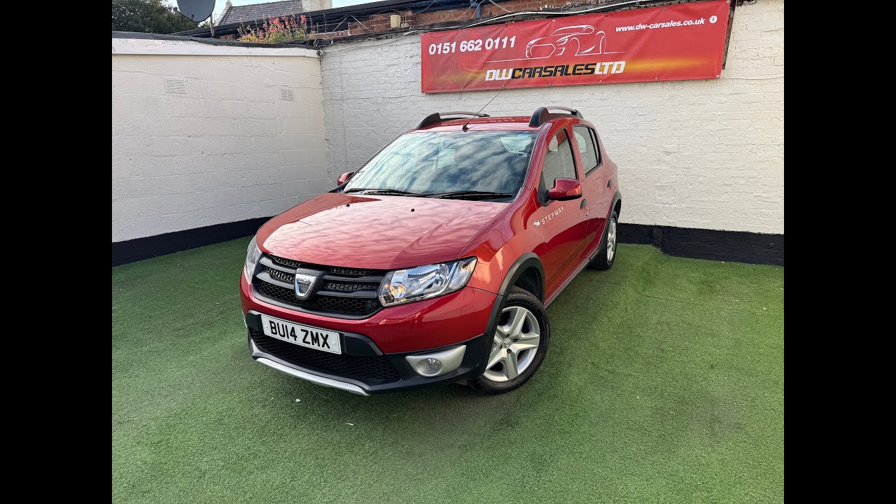 2014 DACIA SANDERO STEPWAY Hatchback 0.9  Ambiance TCe 90 at D W Car Sales Ltd