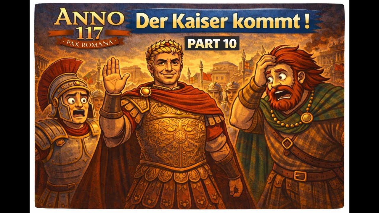 Der KAISER kommt!!![Anno 117 Pax Romana Gameplay Part 10 Ps5 Pro German]