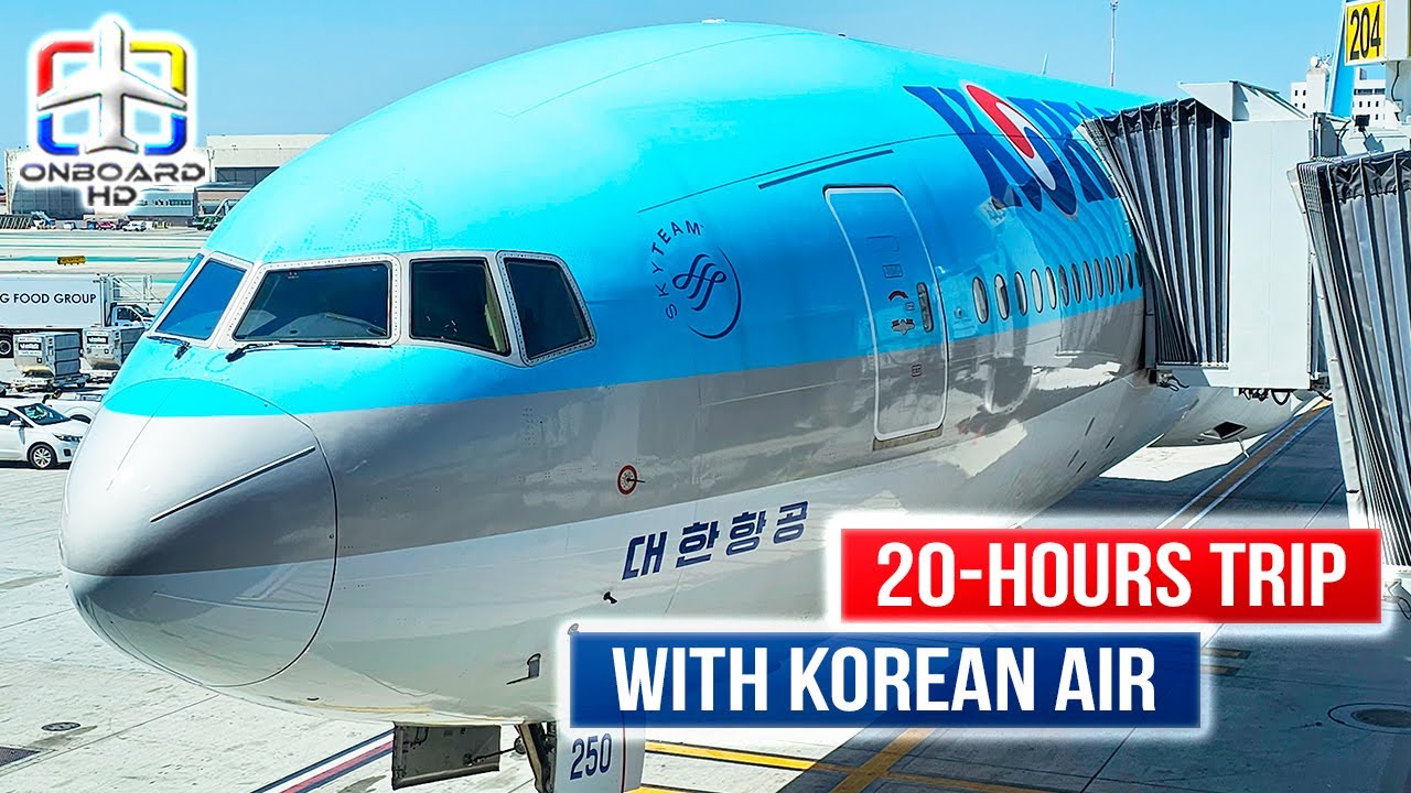 TRIP REPORT | First Time on Korean Air | Singapore to Vienna (via Seoul) | KOREAN AIR Boeing 777