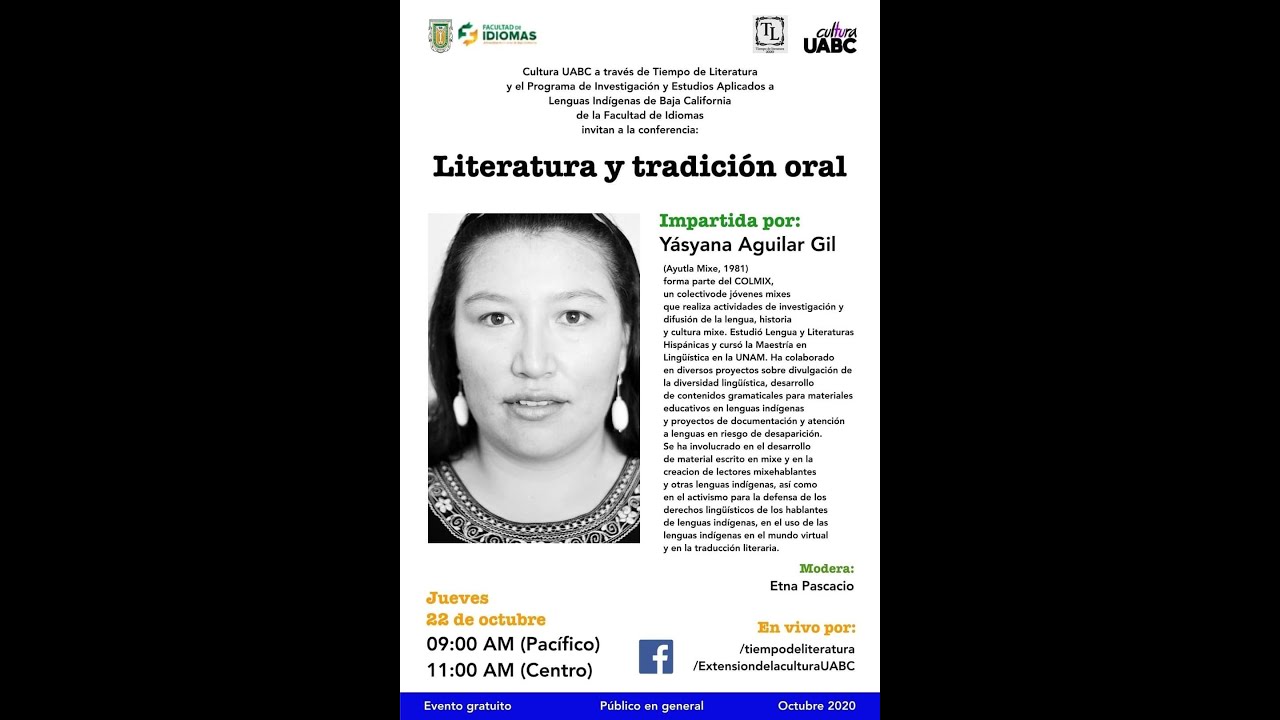 Literatura y tradici&oacute;n oral en Tiempo de Literatura