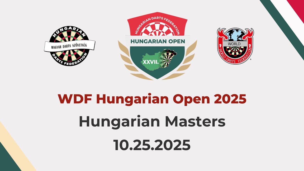 🎯 LIVE: Hungarian Darts Festival 2025